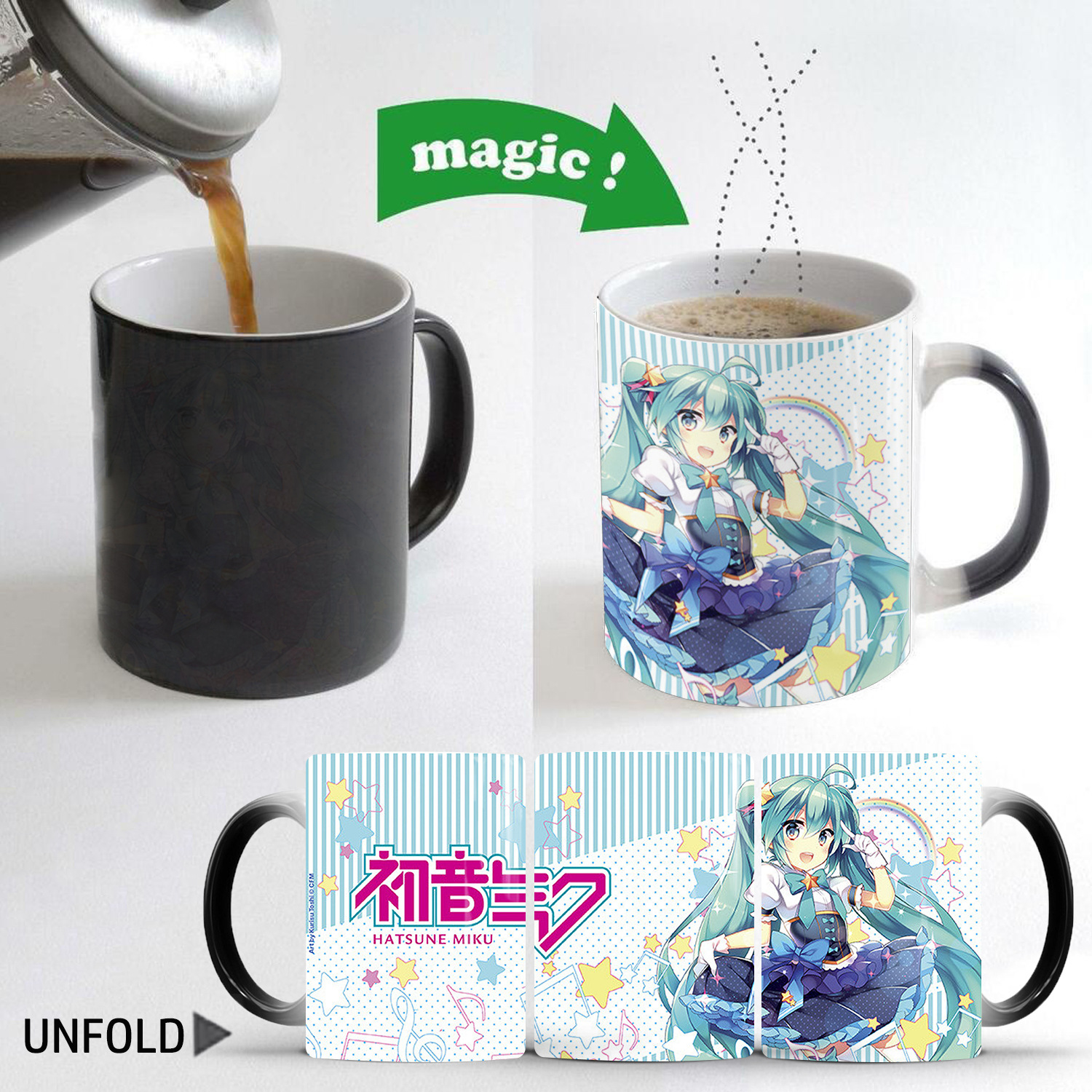 Hatsune Miku anime cup