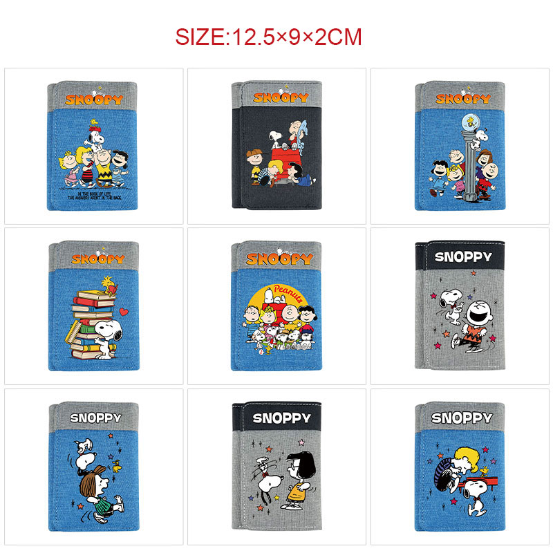 Snoopy anime wallet