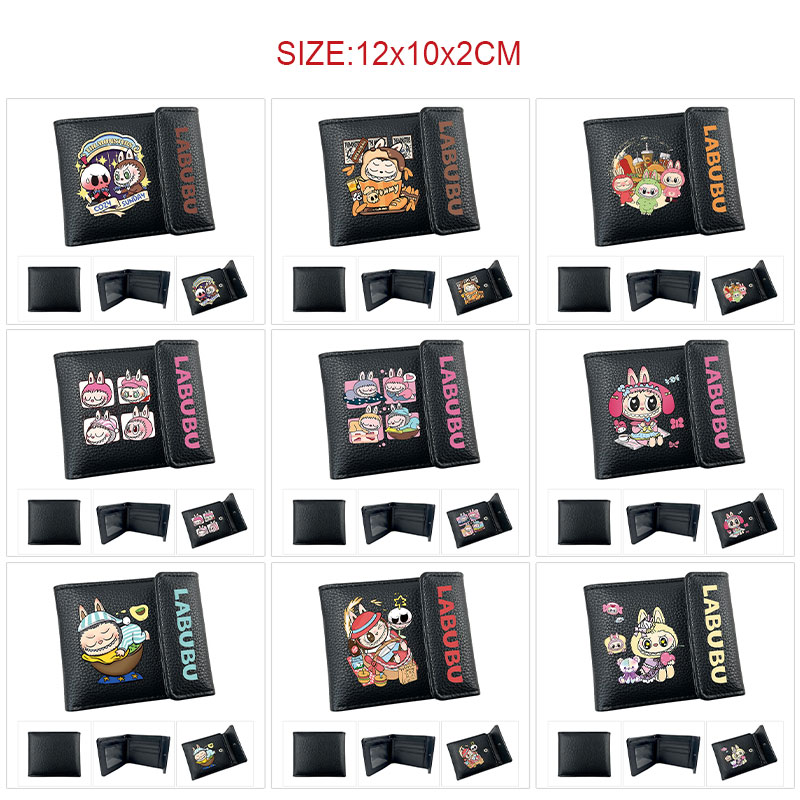 Labubu anime wallet