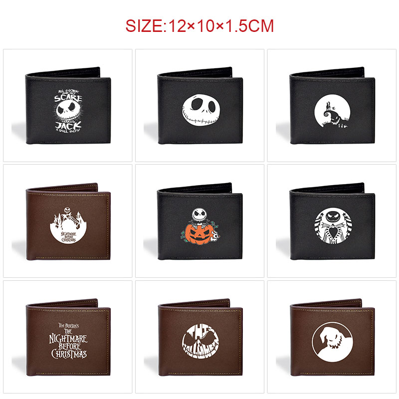 The nightmare before christmas anime wallet