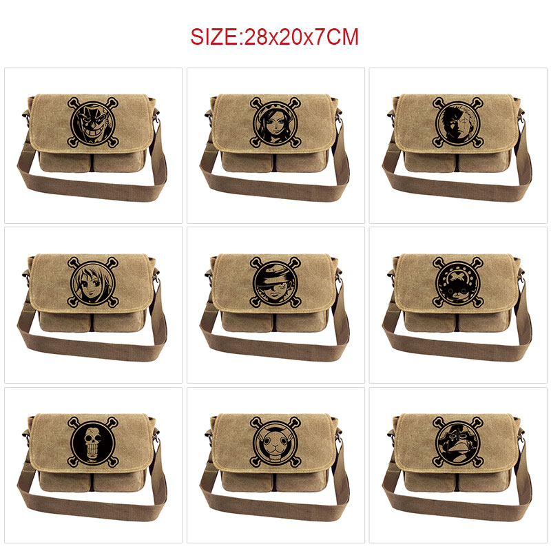 One Piece anime shoulder bag