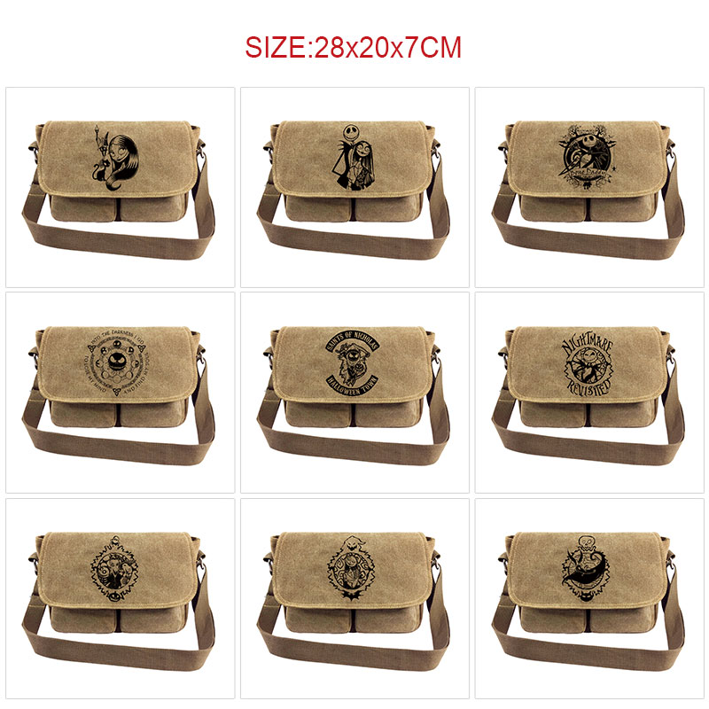 The nightmare before christmas anime shoulder bag
