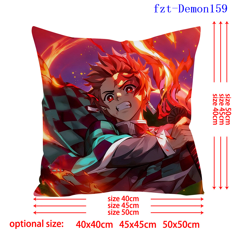 Demon slayer kimets anime pillow cushion 45*45cm