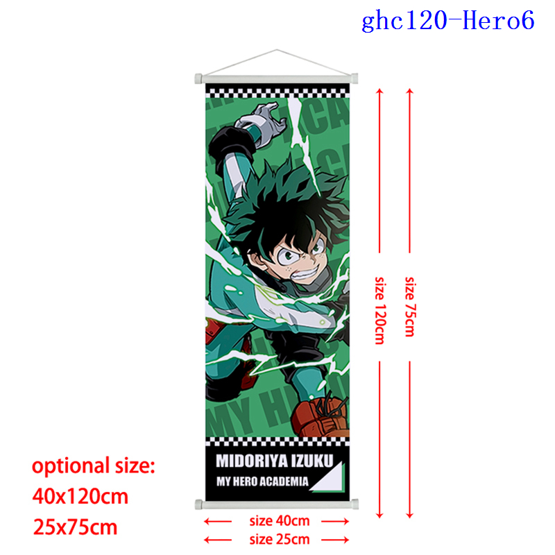 My Hero Academia anime wallscroll 40*120cm