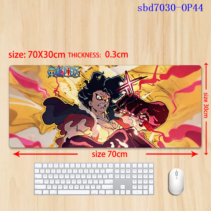 One Piece anime mouse pad 70*30*0.3cm