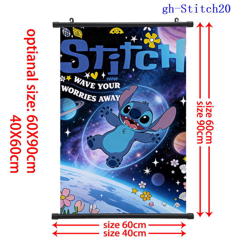 stitch anime wallscroll 60*90cm