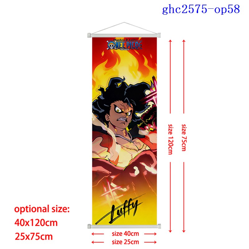 One Piece anime wallscroll 40*120cm
