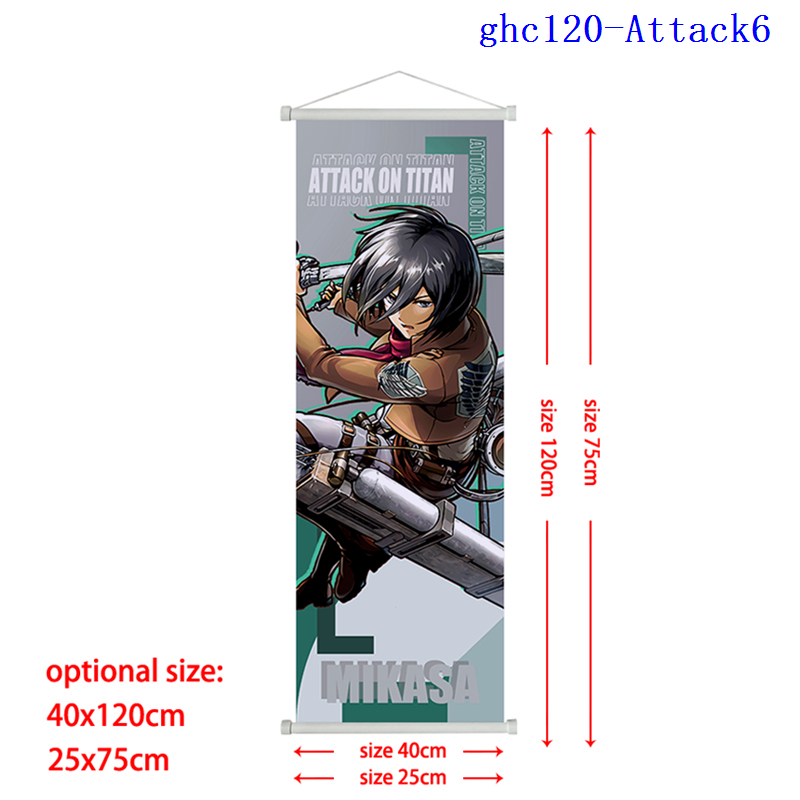 Attack on Titan anime wallscroll 40*120cm