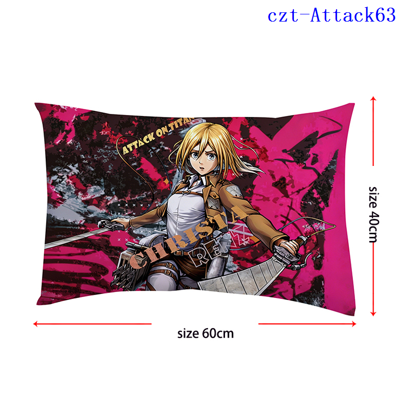 Attack on Titan anime pillow cushion 40*60cm