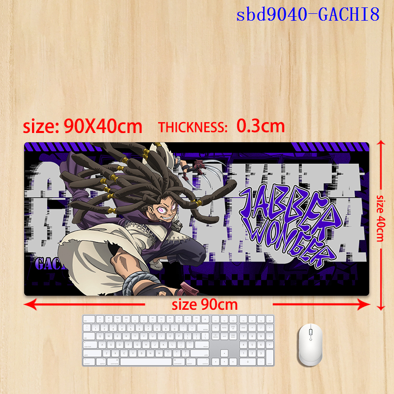 GACHIAKUTA anime mouse pad 90*30*0.3cm