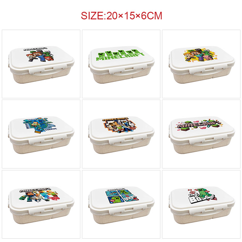 Minecraft anime lunch box