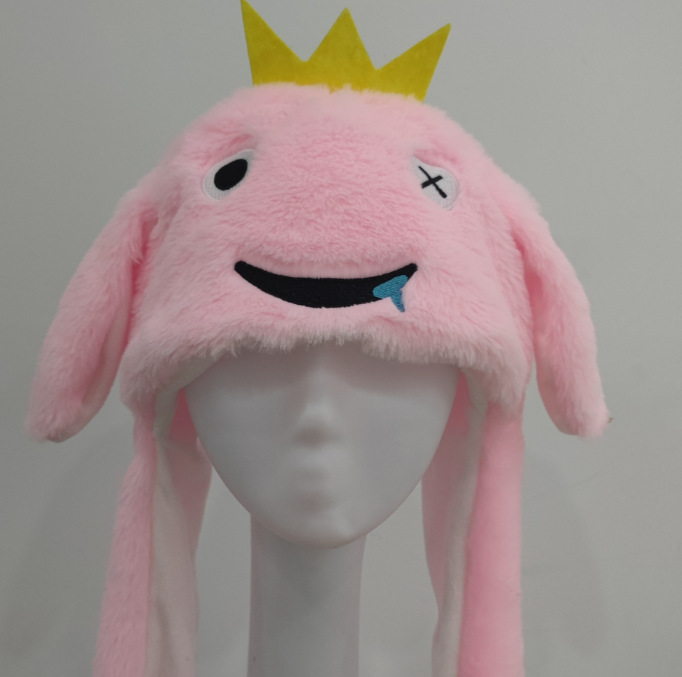 Rainbow friends anime plush hat ears move and glow