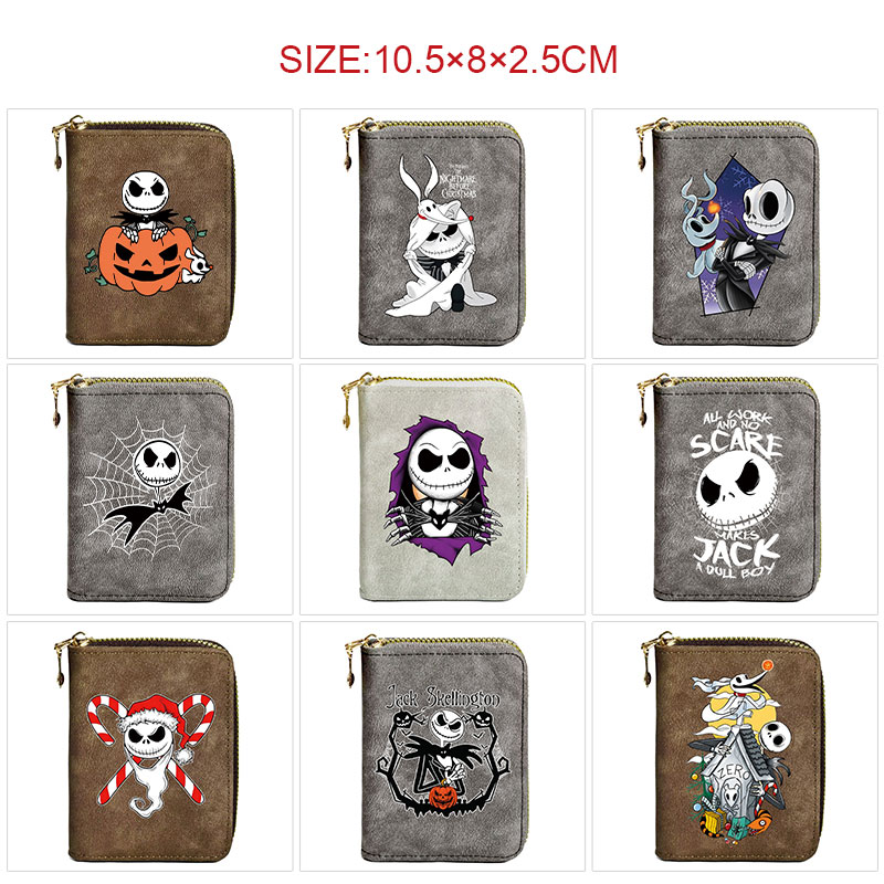 The nightmare before christmas anime wallet