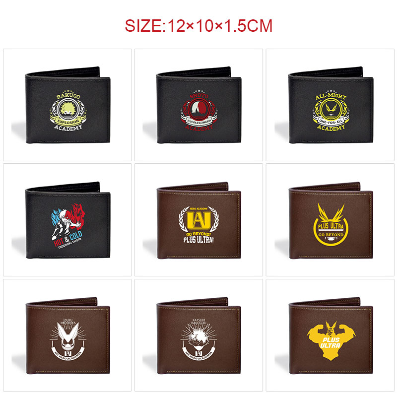 My Hero Academia anime wallet