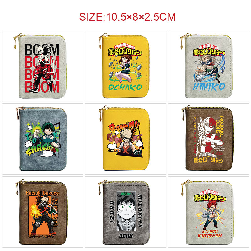 My Hero Academia anime wallet