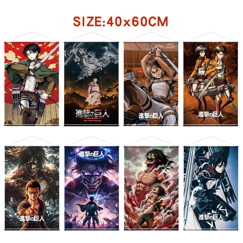 Attack on Titan anime wallscroll 40*60cm