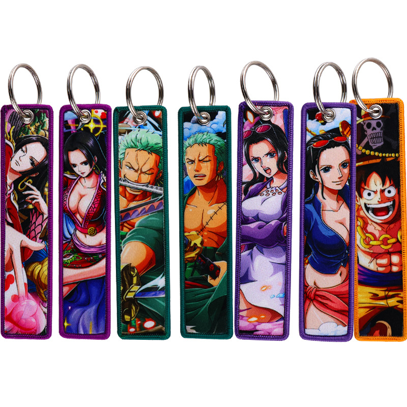 One Piece anime keychain