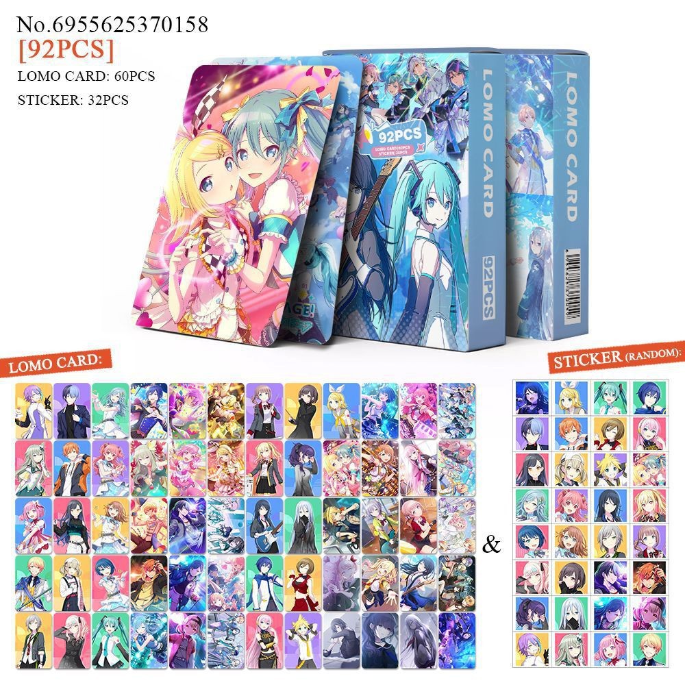 Hatsune Miku anime lomo cards price for a set of 92pcs