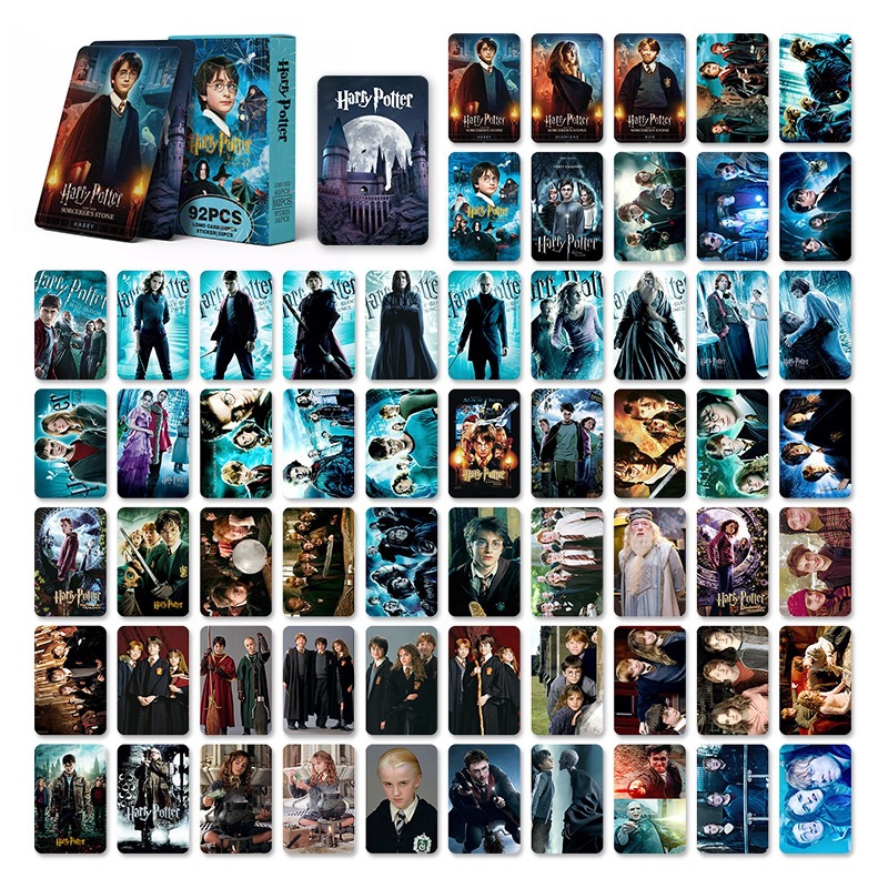 Harry Potter anime lomo cards price for a set of 92pcs