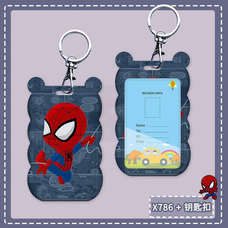 spider man anime card holder