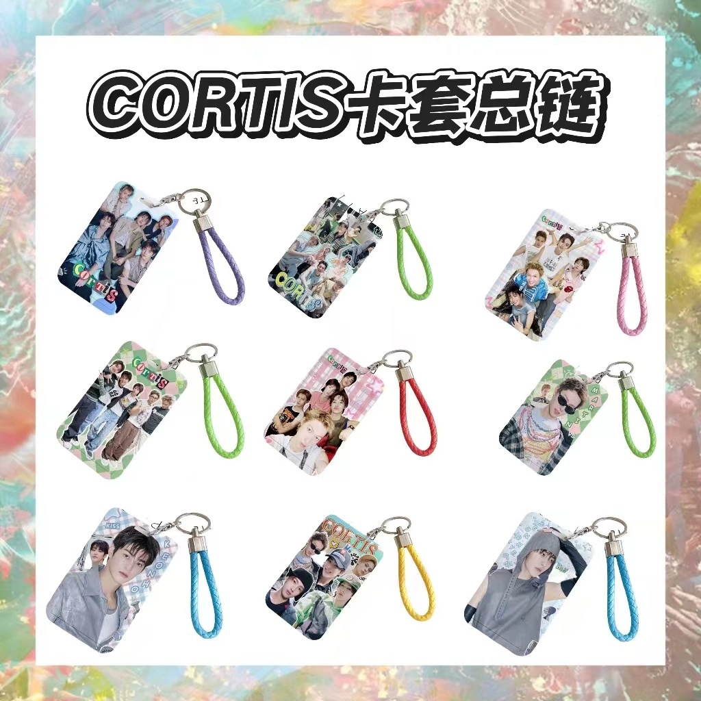 BTS anime card holder