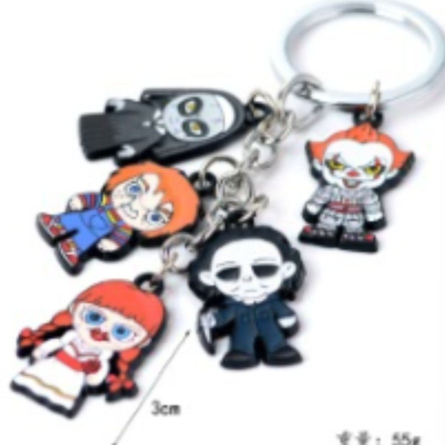 The nightmare before christmas anime keychain