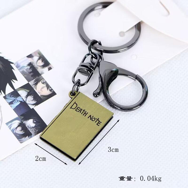 Death note anime keychain