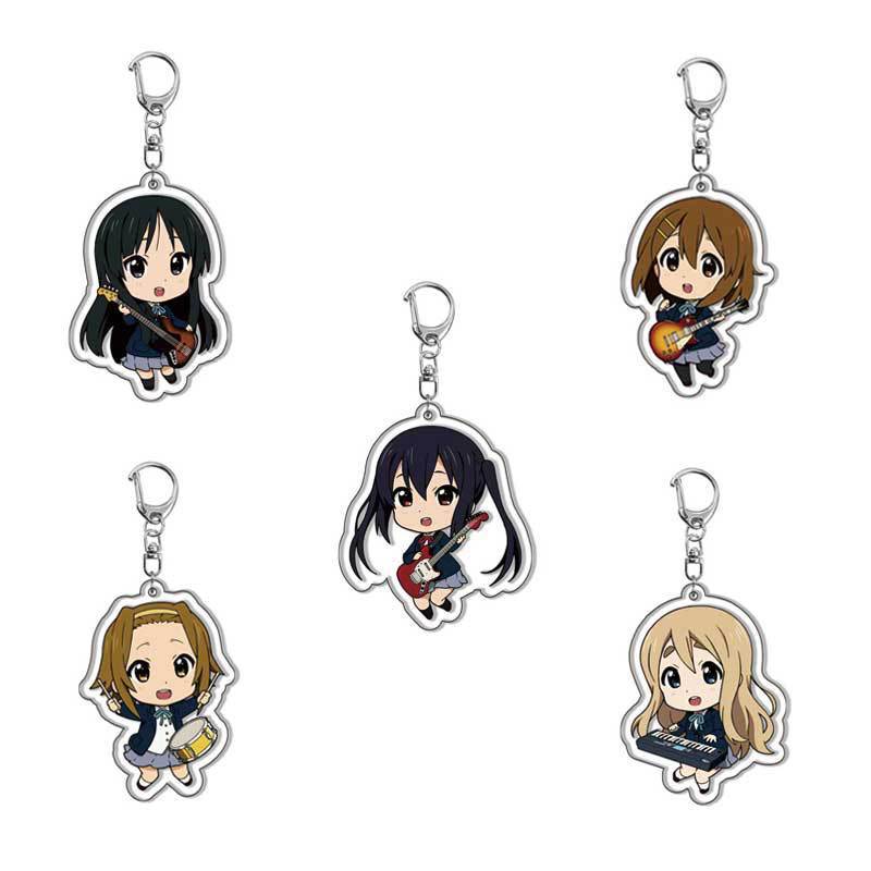 k-on! anime keychain