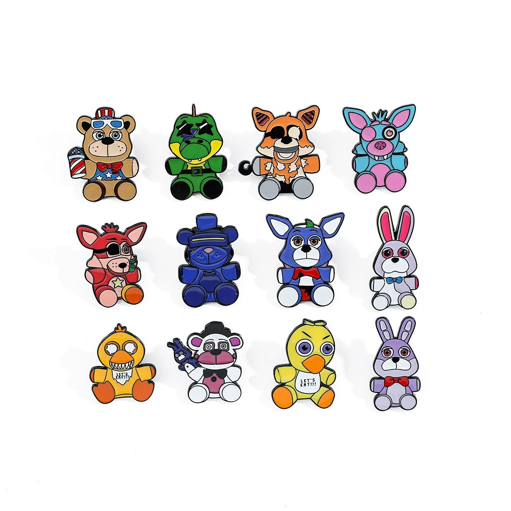 Five Nights at Freddys anime pin