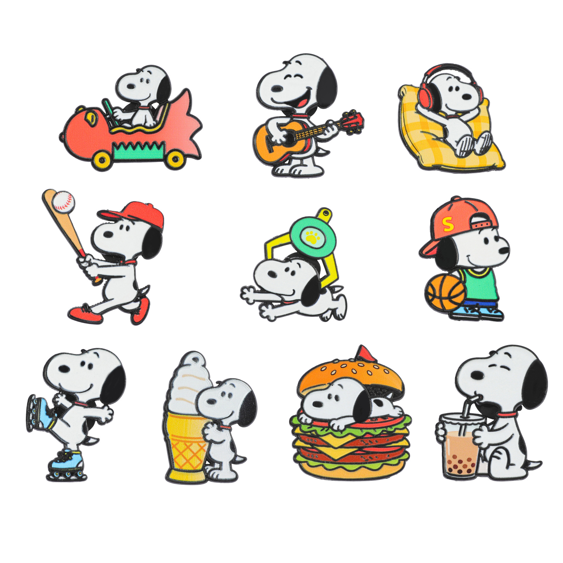 Snoopy anime pin