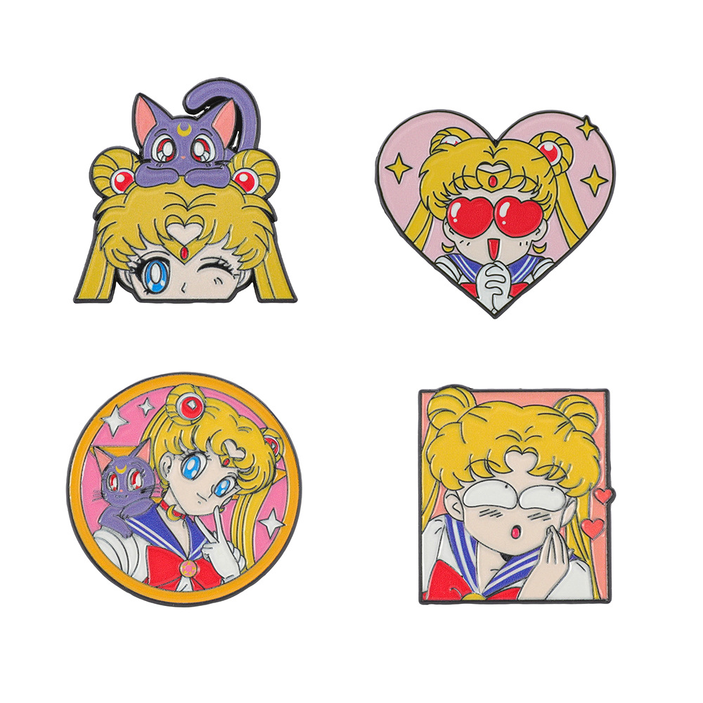Sailor Moon Crystal anime pin