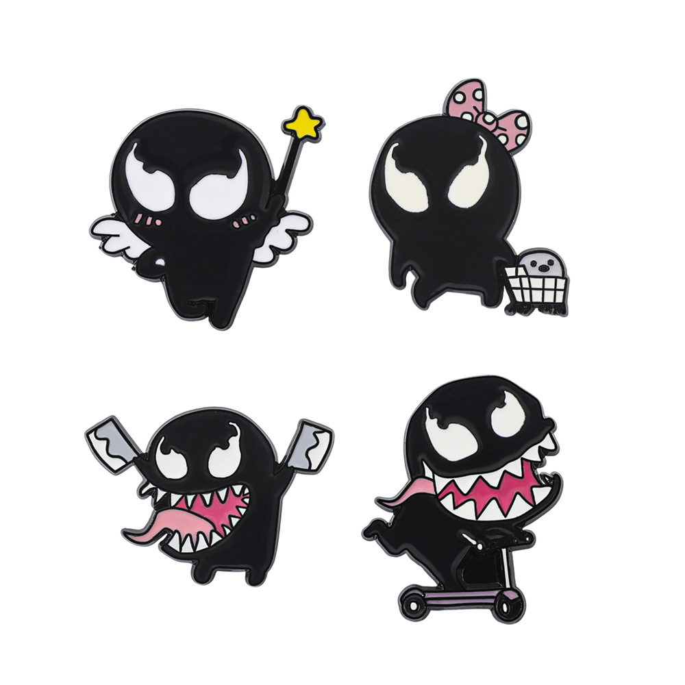 Venom anime pin