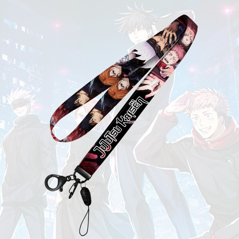 Jujutsu Kaisen anime lanyard phonestrap 5pcs a set