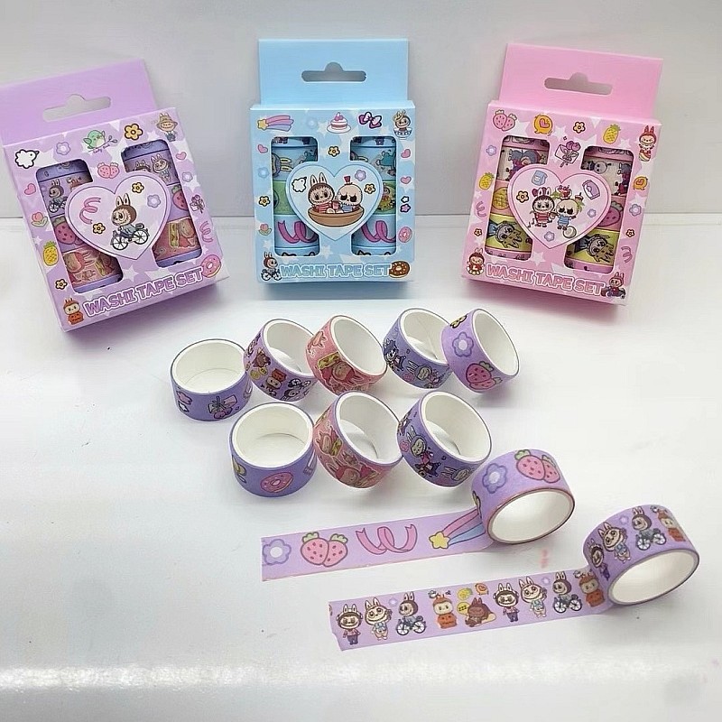 Labubu anime sticker 12pcs a set