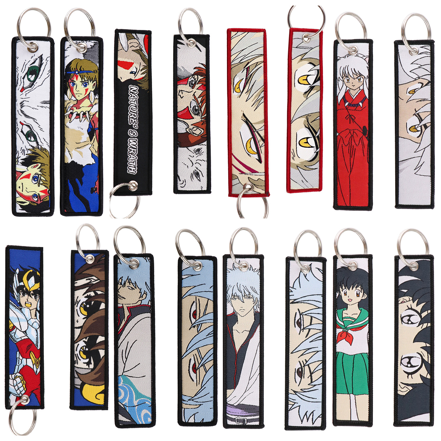 Inuyasha anime keychain