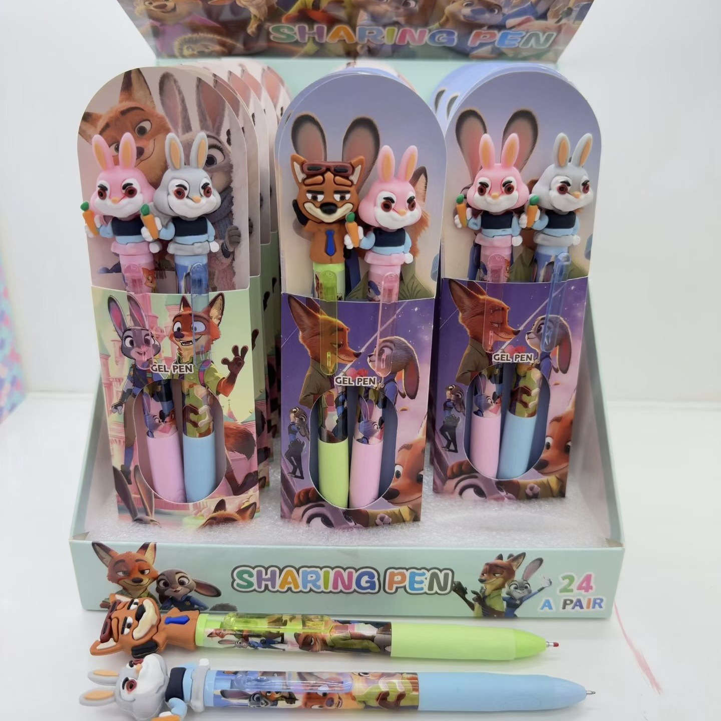 Zootopia anime neutral pen 24pcs a set
