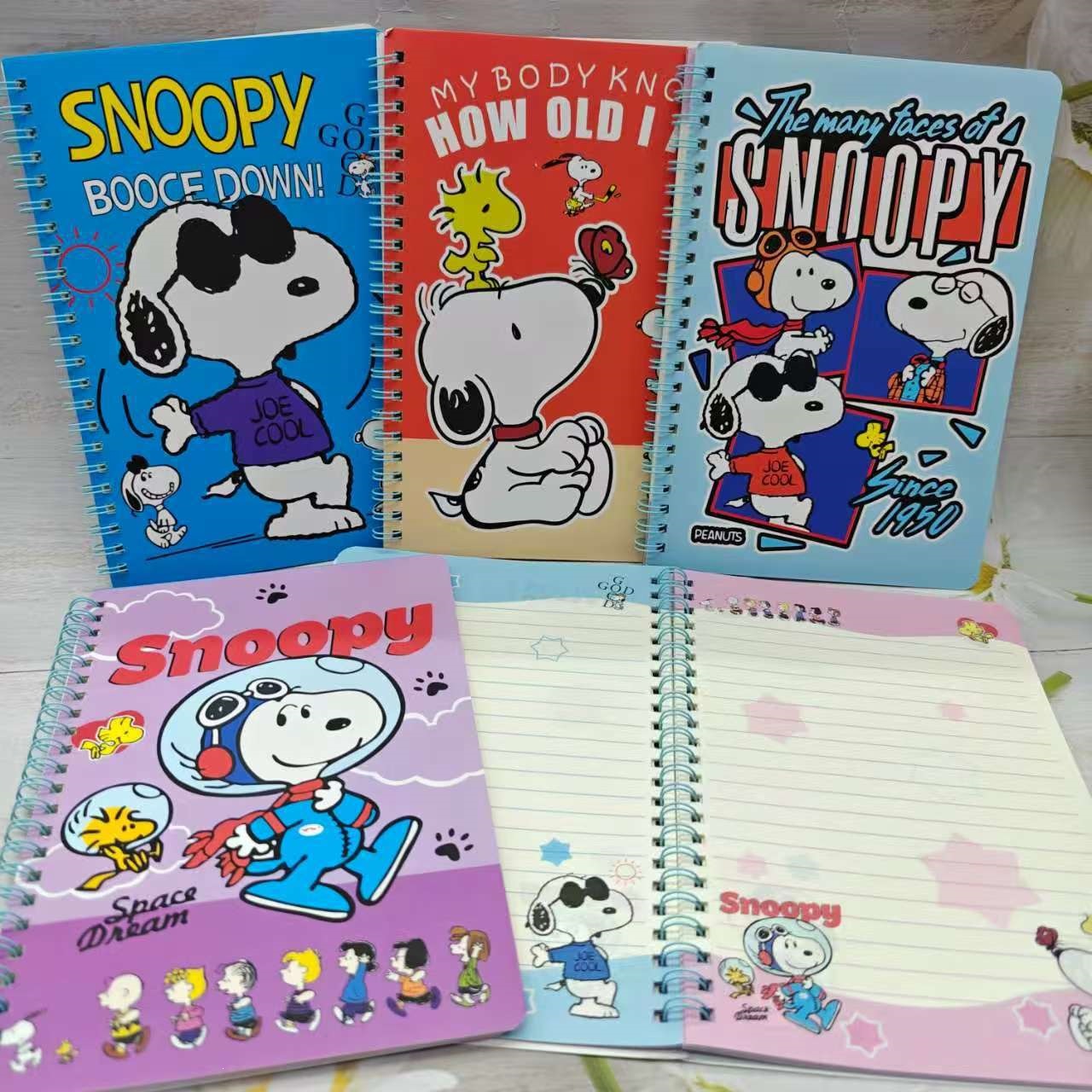 Snoopy anime notebook 12pcs a set