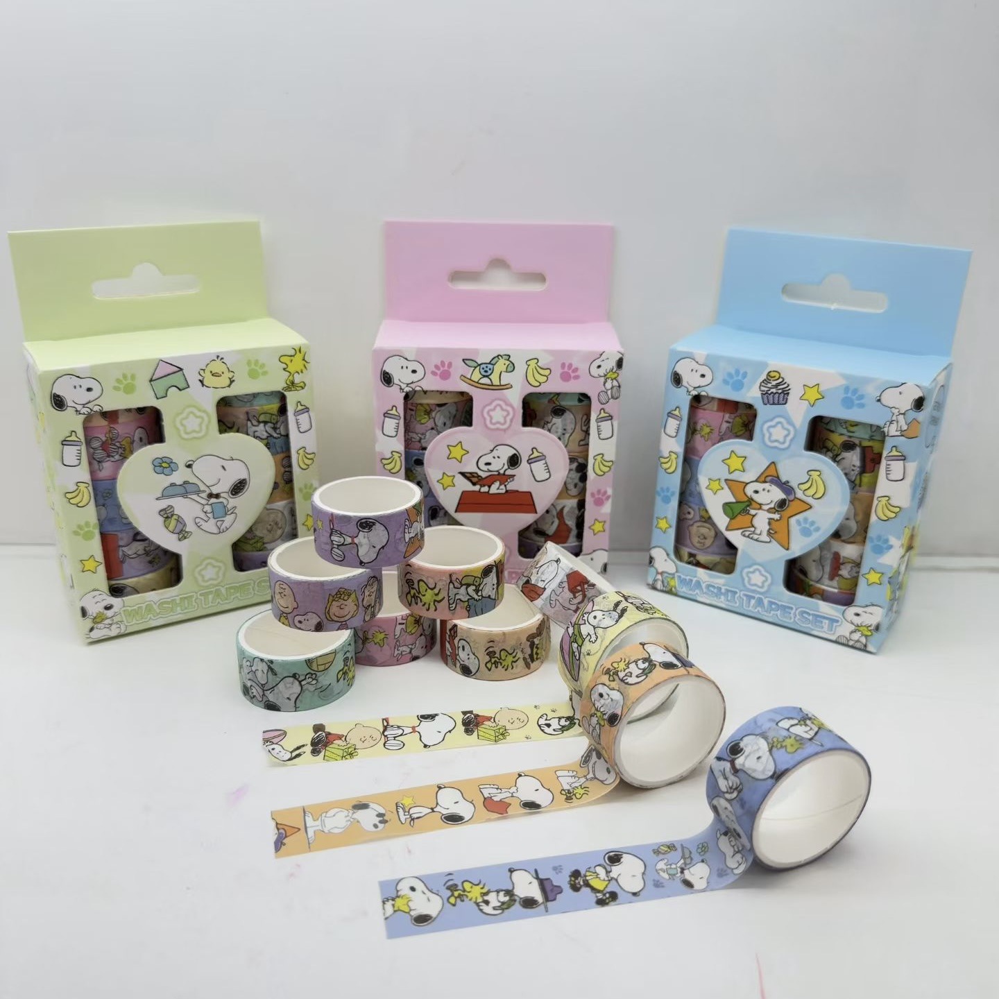 Snoopy anime sticker 12pcs a set