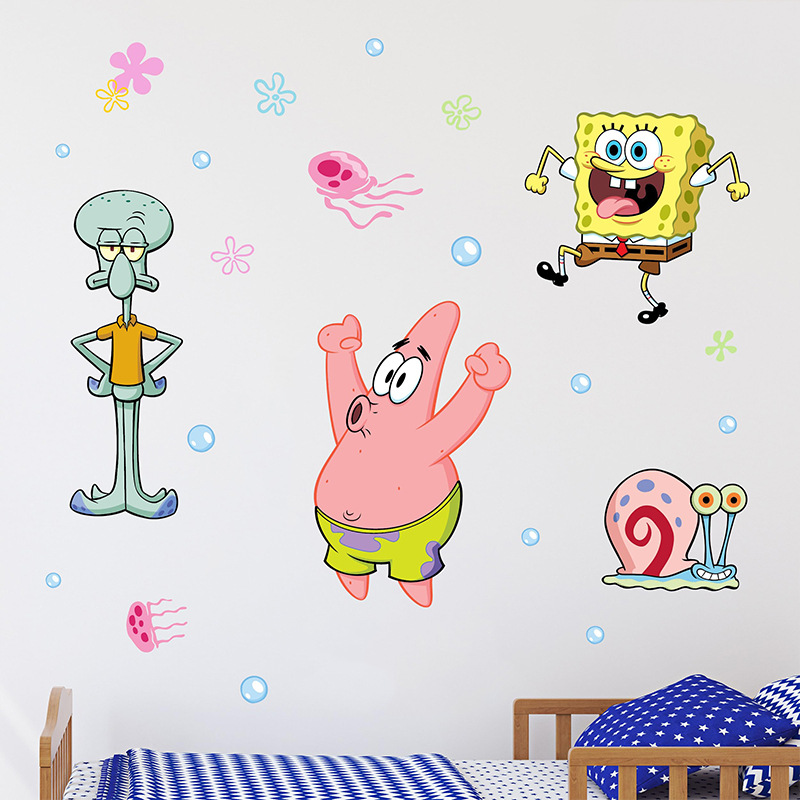 SpongBob anime 3D stickers 90*30cm