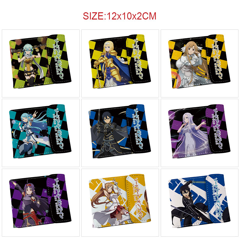 Sword art online anime wallet