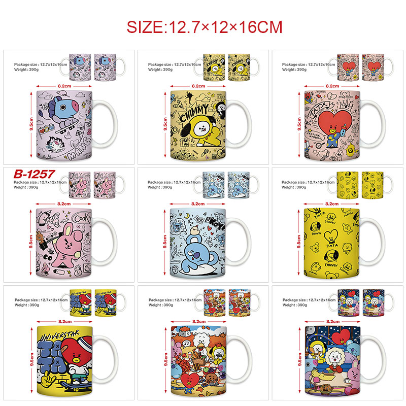 BTS anime cup