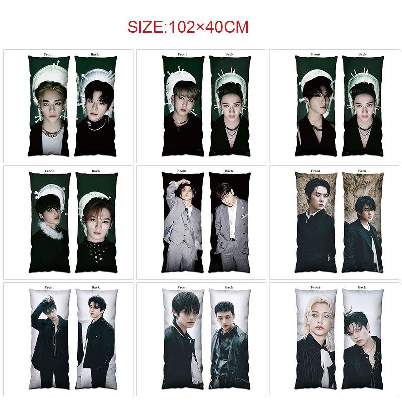 Straykids anime cushion 102*40cm