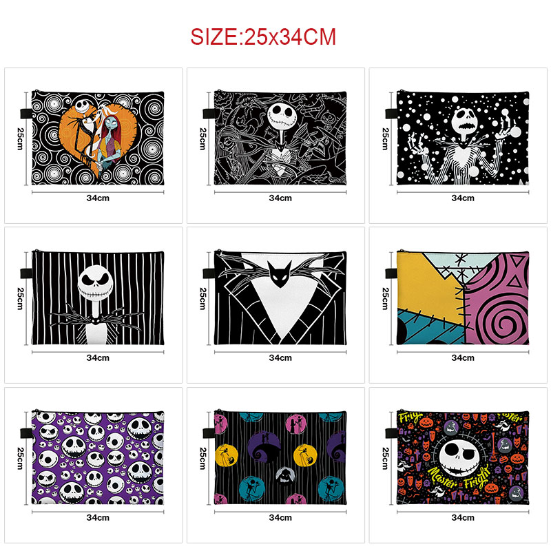 The nightmare before christmas anime A4 bag