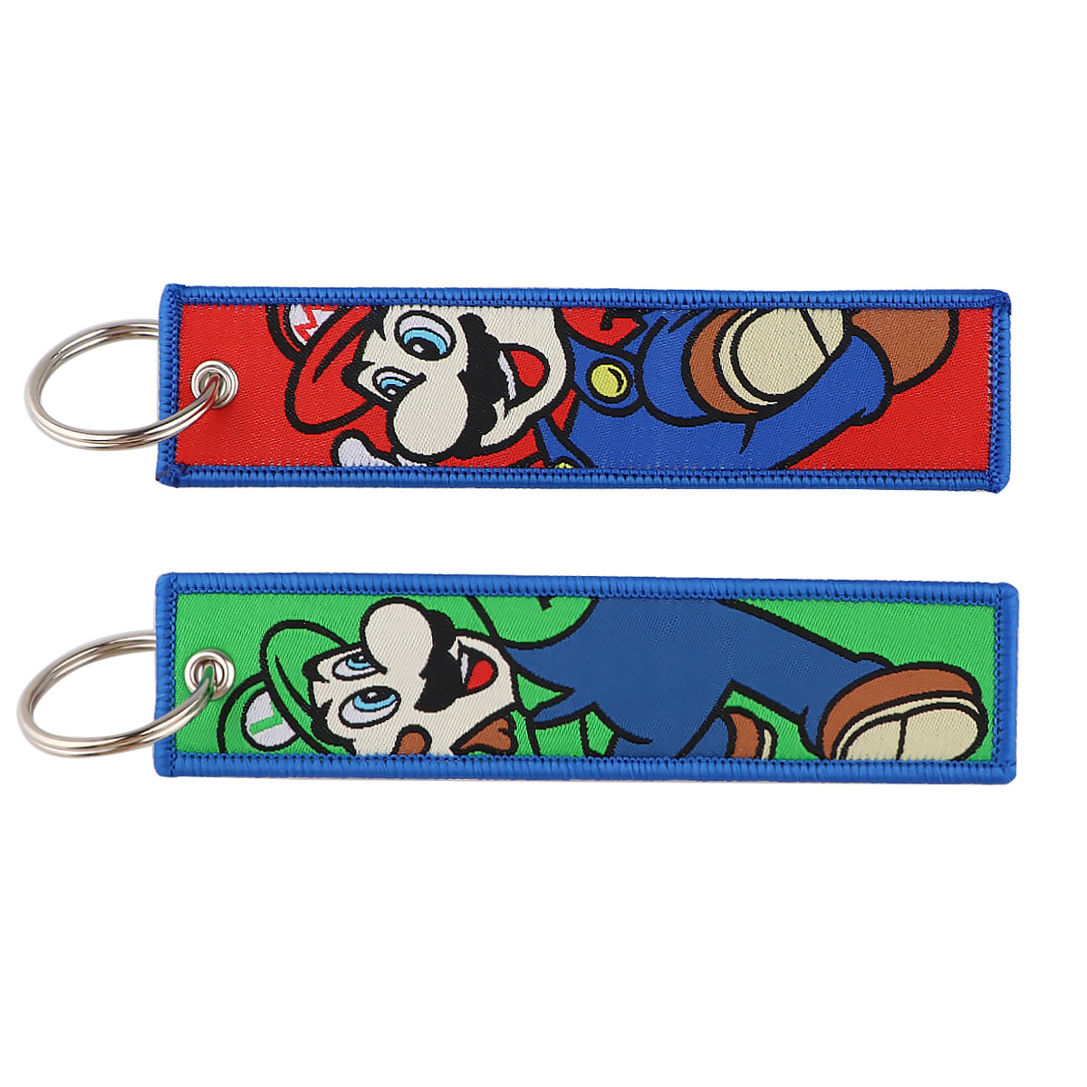 Super Mario anime keychain