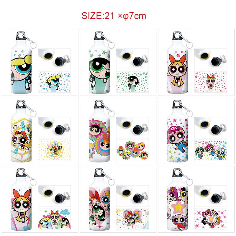 The Powerpuff Girls anime vacuum cup