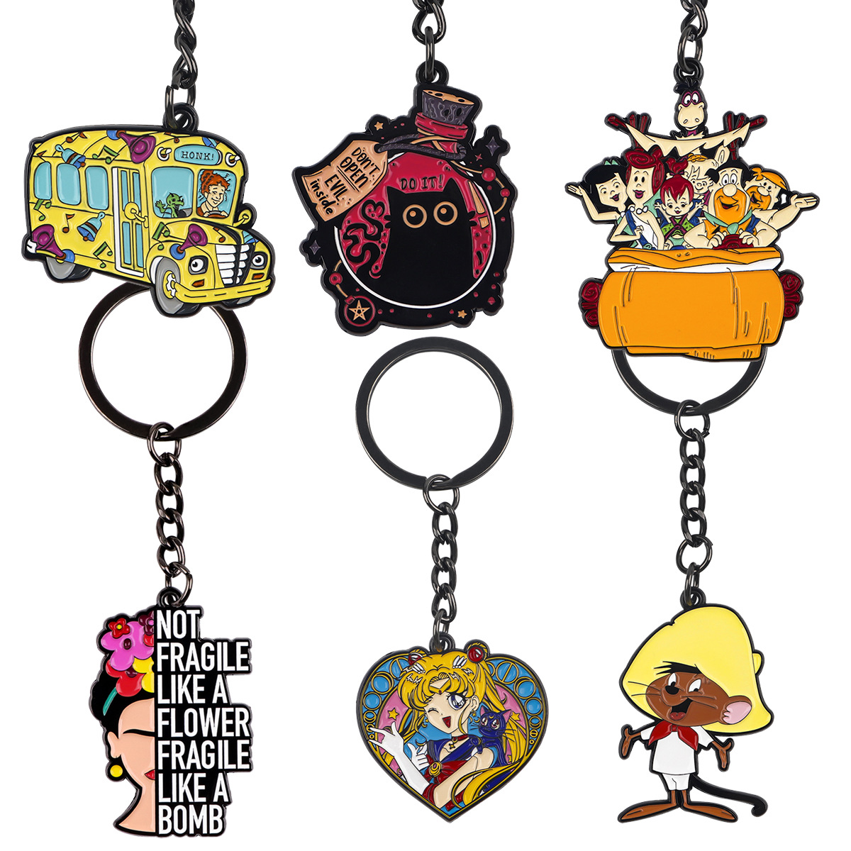 Sailor Moon Crystal anime keychain