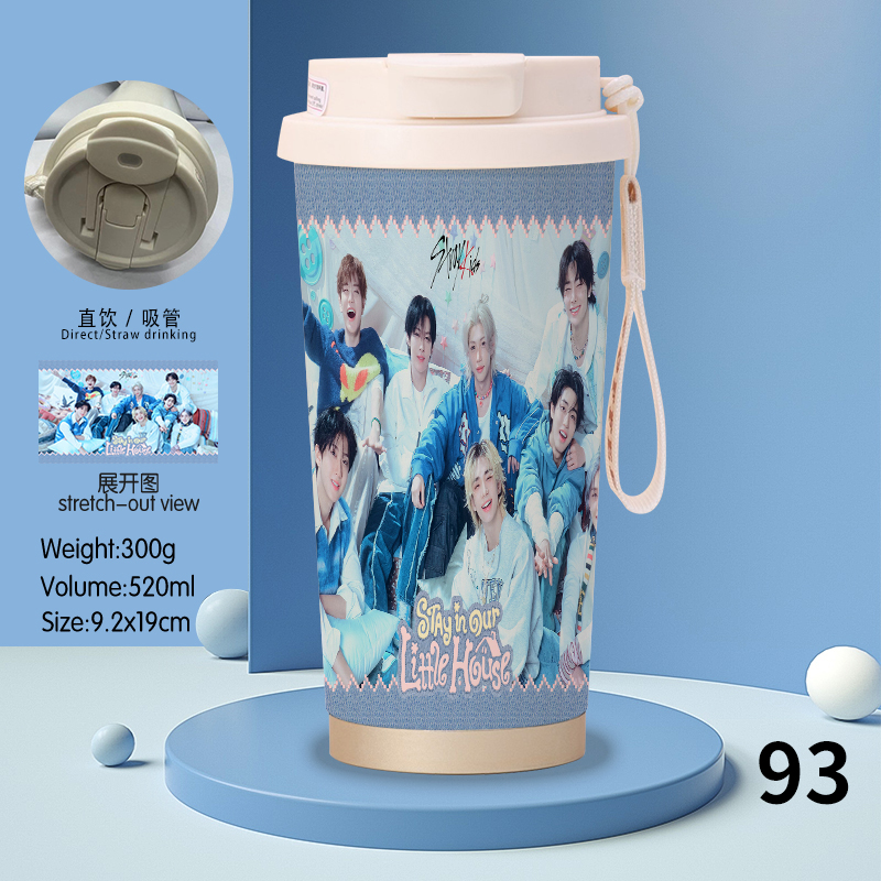 Straykids anime coffee cup