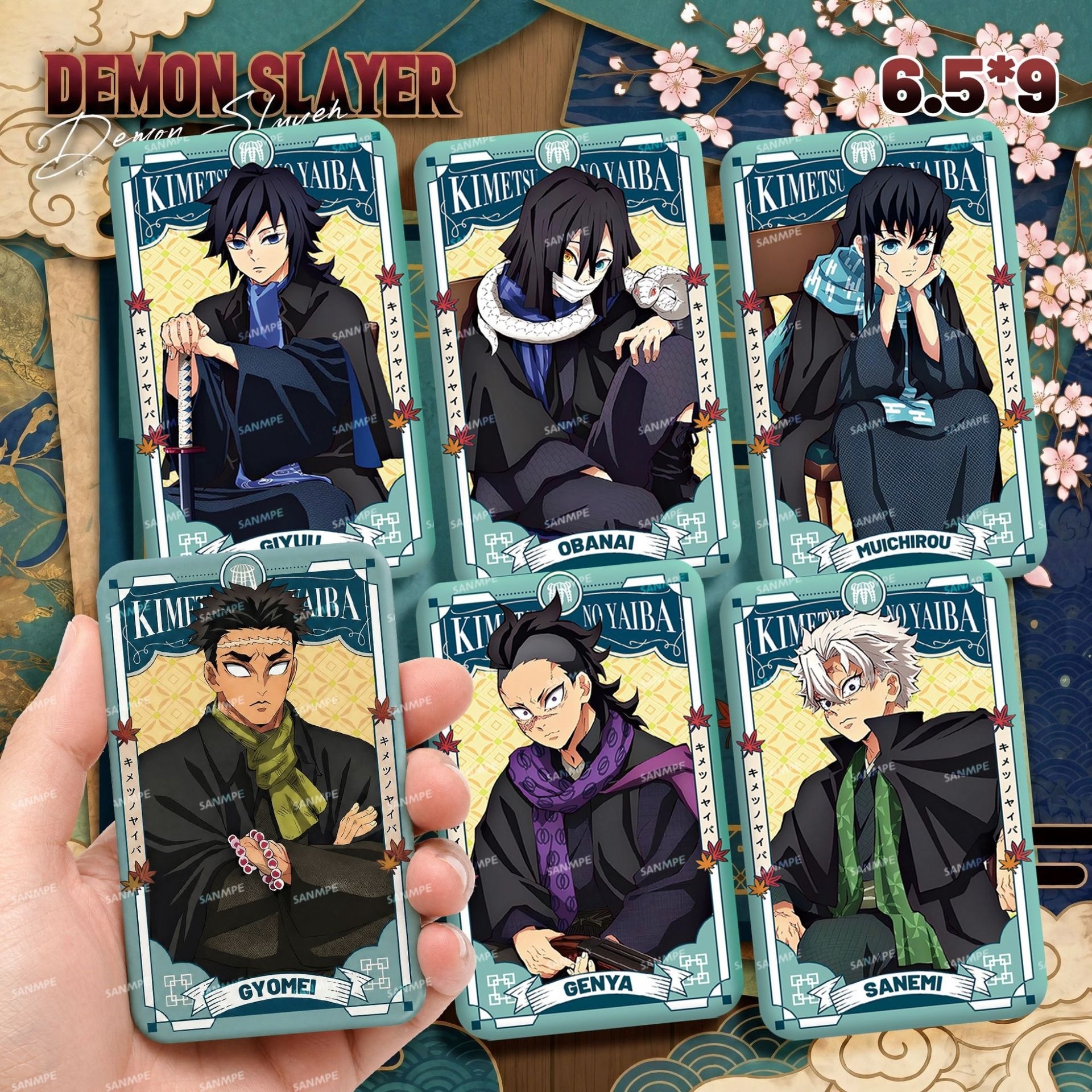 Demon slayer kimets anime pin