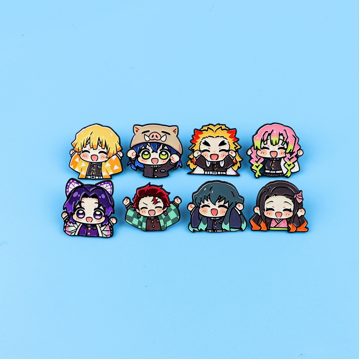 Demon slayer kimets anime pin