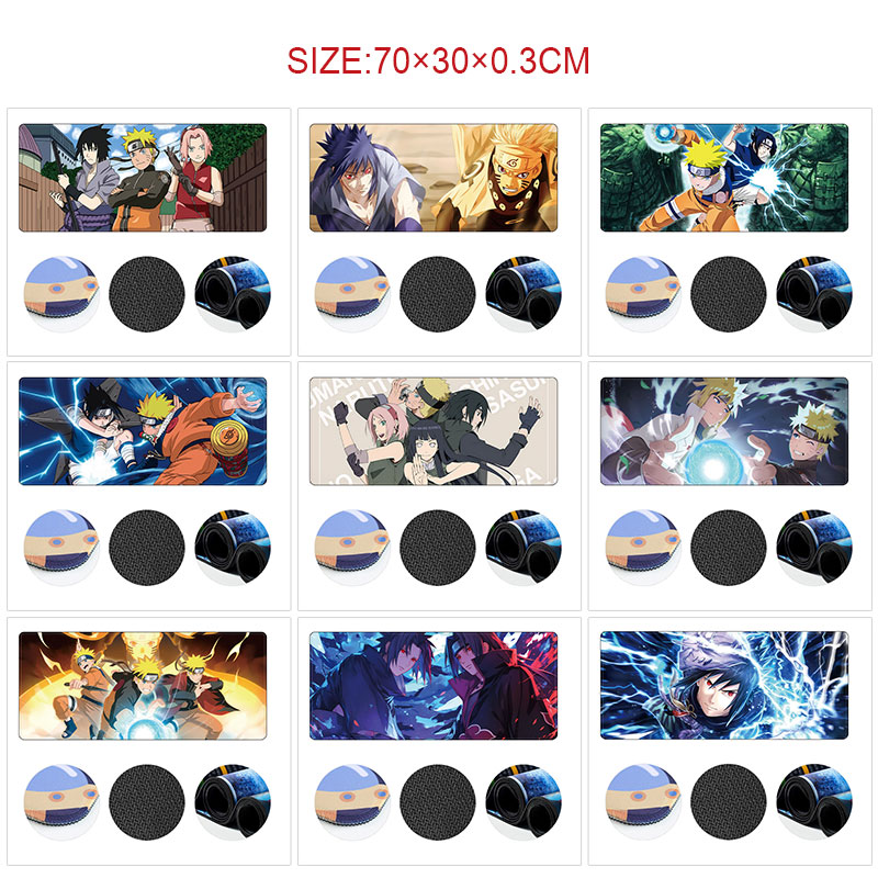 Naruto anime Mouse pad 70*30cm